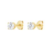 1/2 CT. T.W. Certified Brilliant Cut Lab Created Hybrid Diamond Stud Earrings