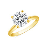 2 CT. Ladies Certified Brilliant Cut Lab Created Hybrid Diamond Solitaire