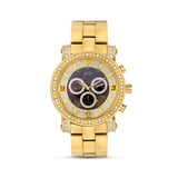 Gents Aqua Master 1 CT. T.W. Diamond Gold-Tone Fashion Chronograph Watch