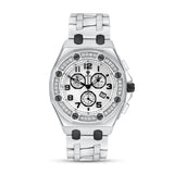 Gents Aqua Master 1 CT. T.W. Diamond Bezel Chronograph Fashion Watch