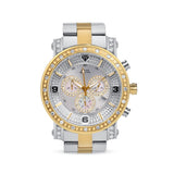 Gents Aqua Master 1 CT. T.W. Two-Tone Diamond Fashion Chronograph Watch